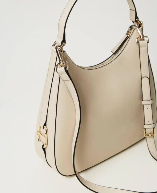 Borsa Hobo Con Fibbia Oval T