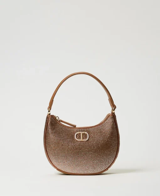 Borsa Hobo ‘Moon’ Con Strass