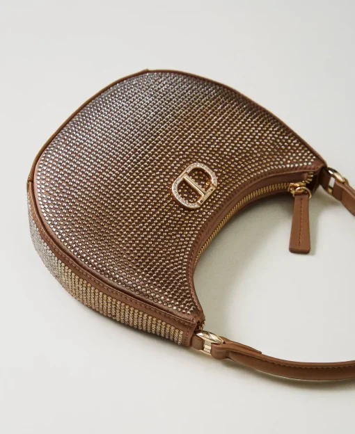 Borsa Hobo ‘Moon’ Con Strass