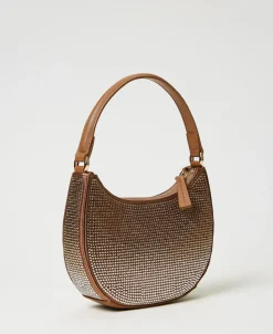 Borsa Hobo ‘Moon’ Con Strass