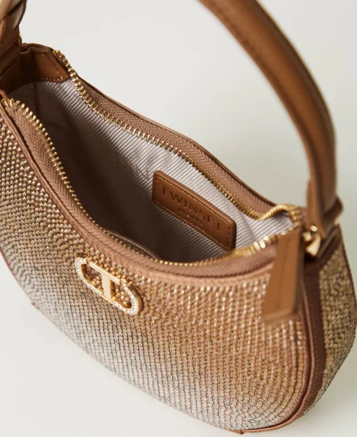 Borsa Hobo ‘Moon’ Con Strass