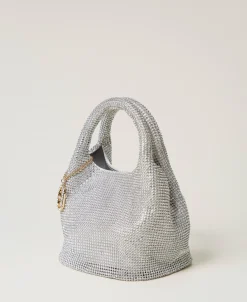 Borsa 'Rendez-Vous' In Strass E Charm Oval T