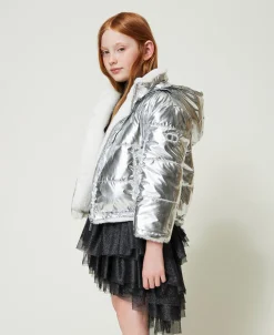 Giacca Reversibile In Faux Fur