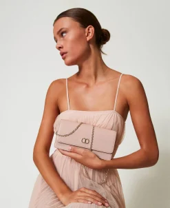 Mini Borsa A Tracolla Con Oval T