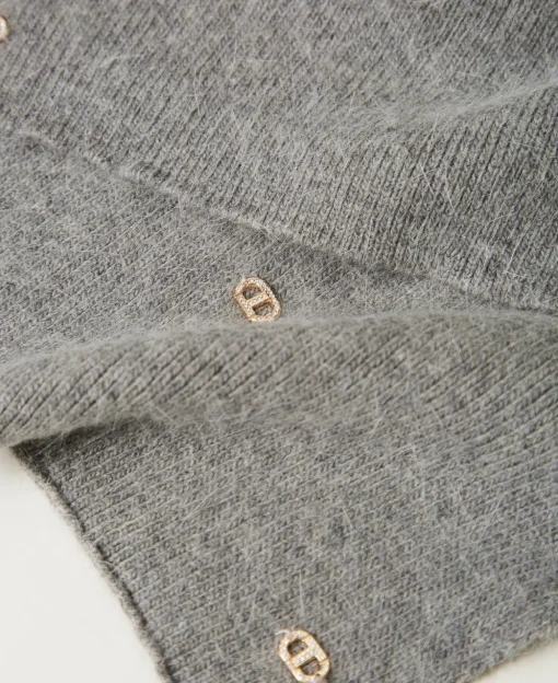 Sciarpa In Maglia Con Oval T
